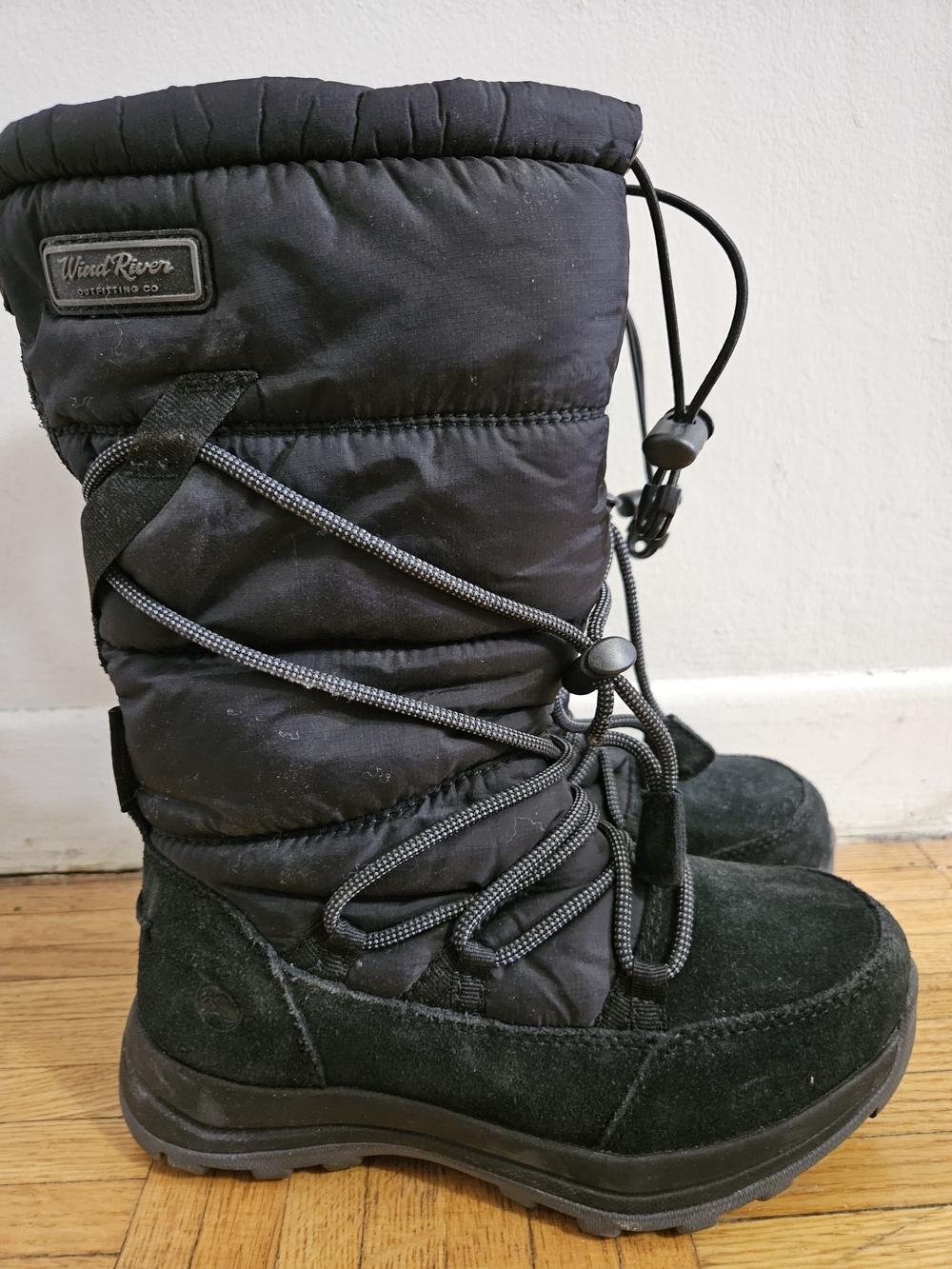 Winter Boots ANTI SLIP ICEFX SOLES Waterproof Insulated WIND RIVER US Size 6